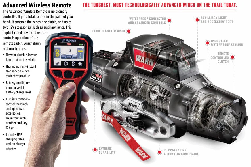 Remote Control for Zeon Platinum Winch image 1