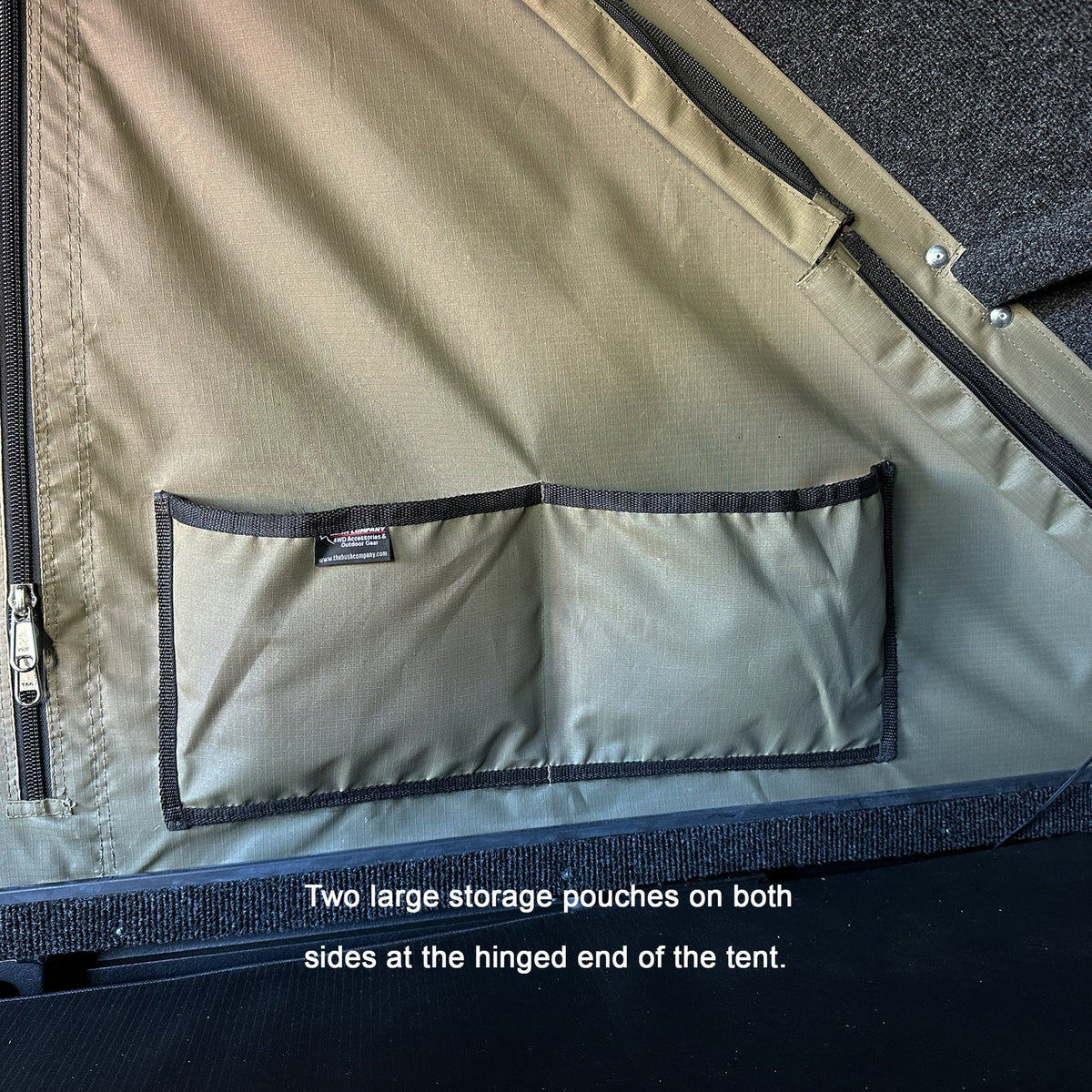The Bush Company AX27 Hardshell Rooftop Tent