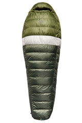 Sierra Designs Get Down 20°F (-7°C) 550-Fill DriDown Sleeping Bag - Regular - Green/White
