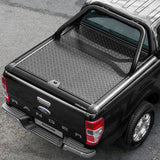 Truckman Aluminium Lift-Up Tonneau Cover (Black) & Roll Bar Ford Ranger Mk5-7 (2012 Onwards) Extra Cab image 0
