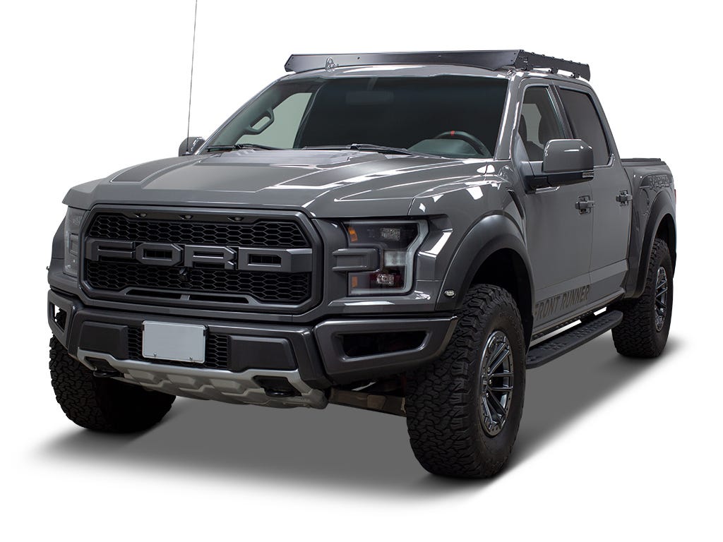 Ford F-150 Crew Cab w/ Sunroof (2015-2020) Slimsport Rack Wind Fairing image 1