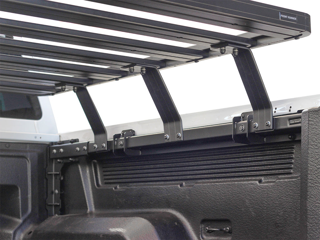Ford Ranger T6 / Wildtrak / Raptor (2012-2022) Slimline II Leg Mount Load Bed Rack Kit image 2