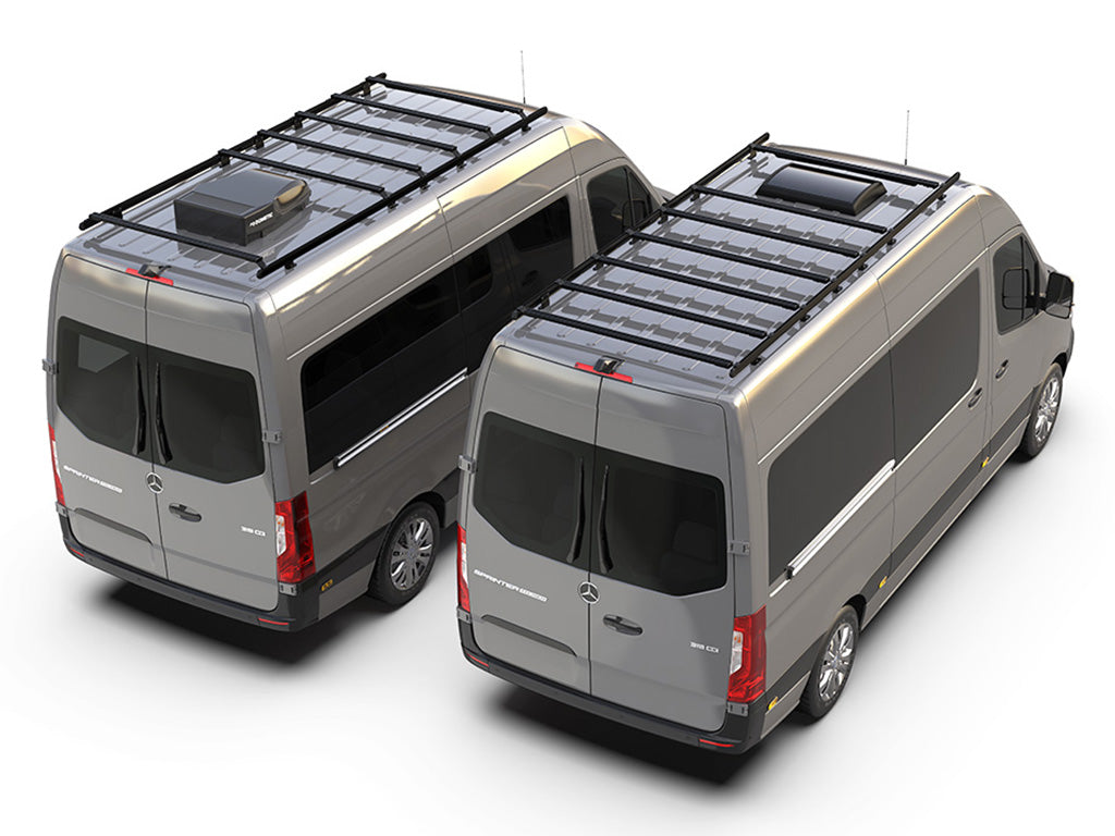 Mercedes-Benz Sprinter (L2H2/144in MWB/High Roof) (2006-Current) Slimpro Van Rack Kit image 2