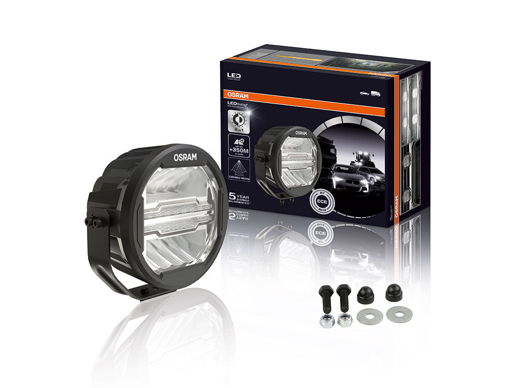 10in OSRAM LED Light Round MX260-CB / Combo Beam AND Mounting Kit image 0
