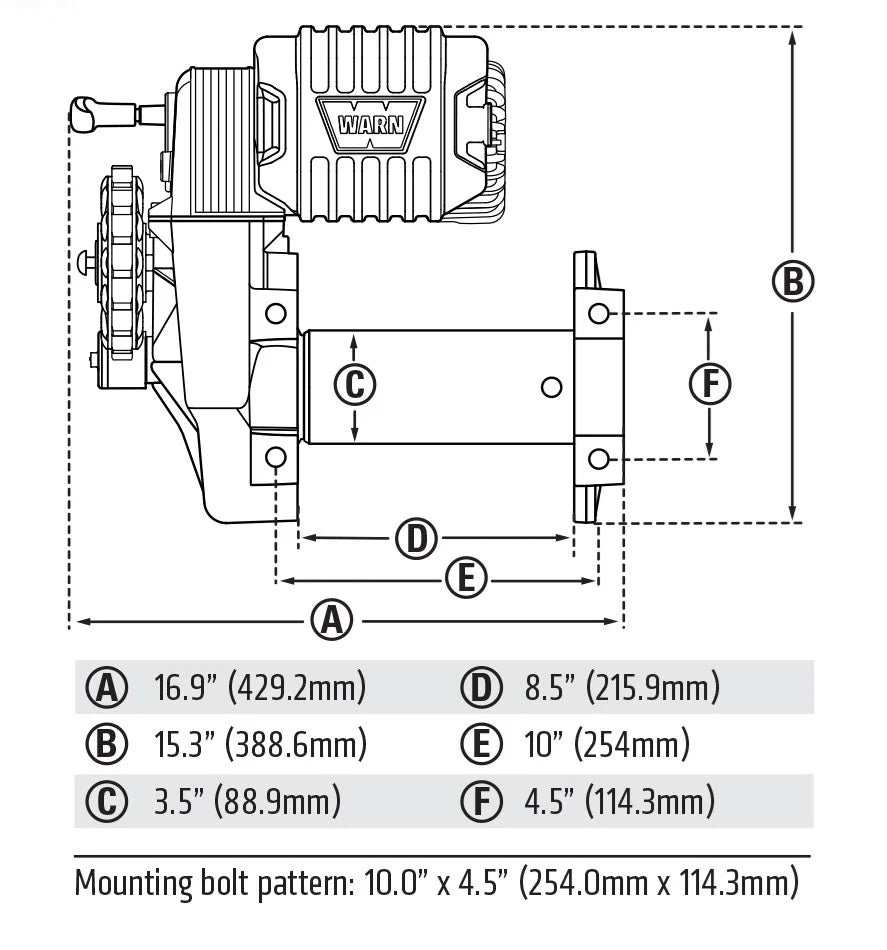 Warn M8274 12V Winch image 2