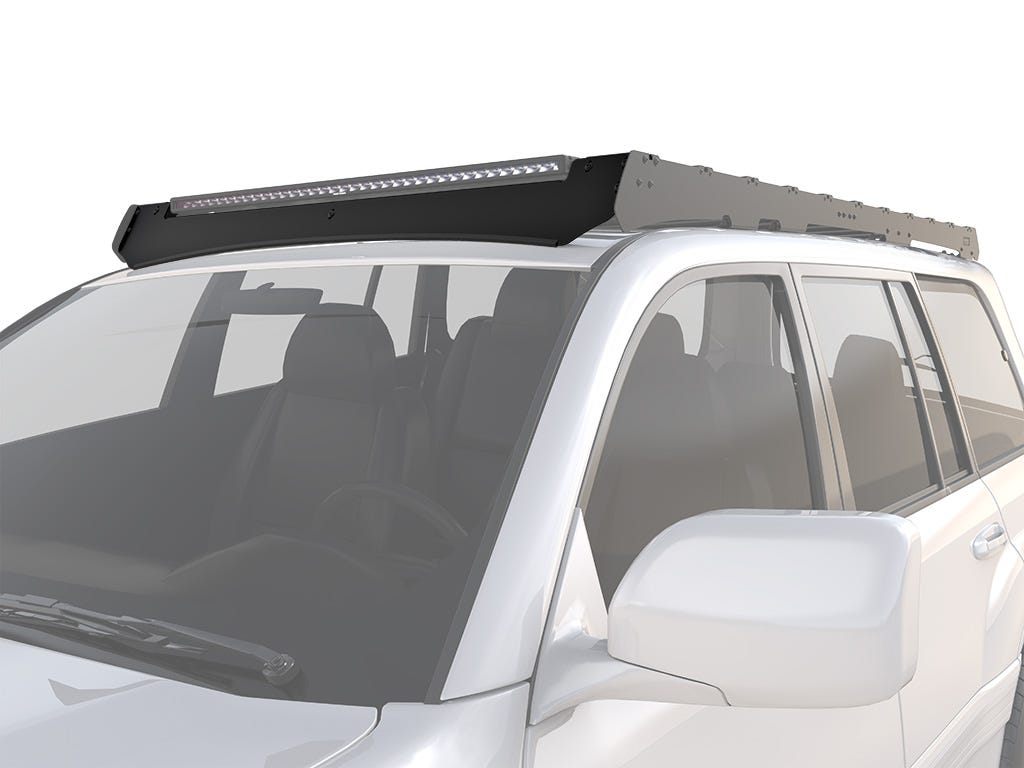 Toyota Land Cruiser 100 Series Slimsport Rack 40in Light Bar Wind Fairing image 0
