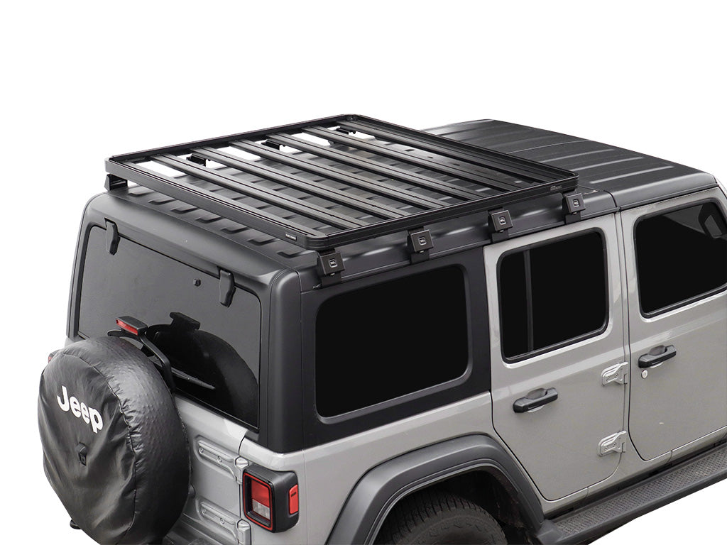 Jeep Wrangler 4xe (2021-Current) Slimline II 1/2 Roof Rack Kit image 1