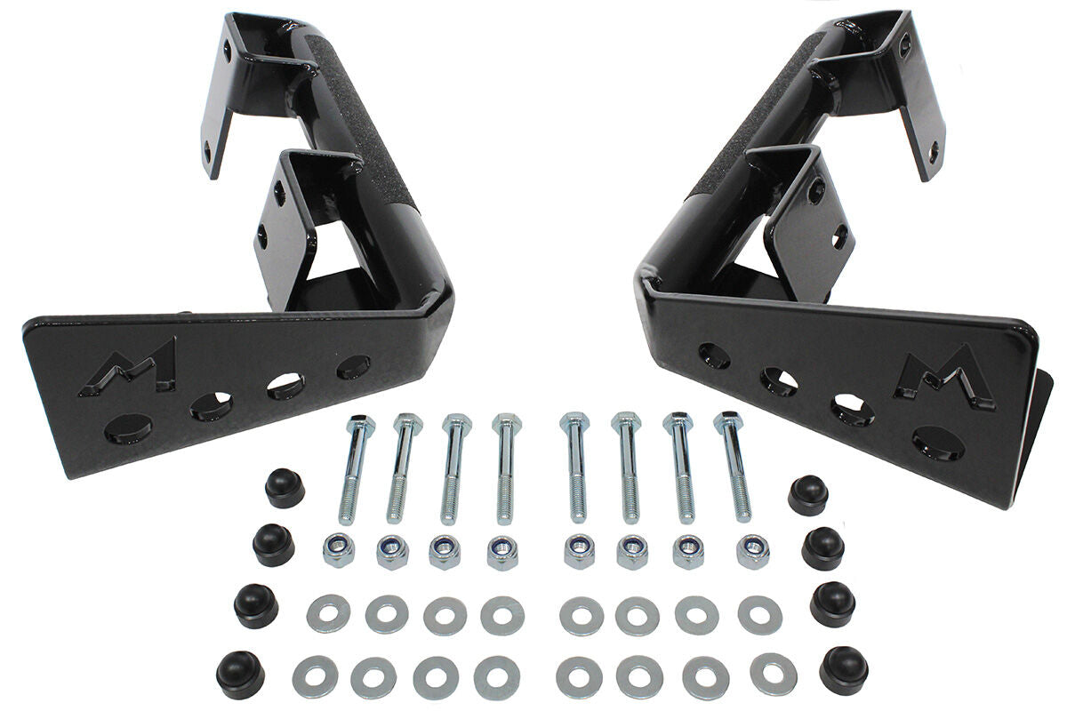 TF570 - Pair of heavy duty rear bumper corners for Defender 90 without SWC image 1