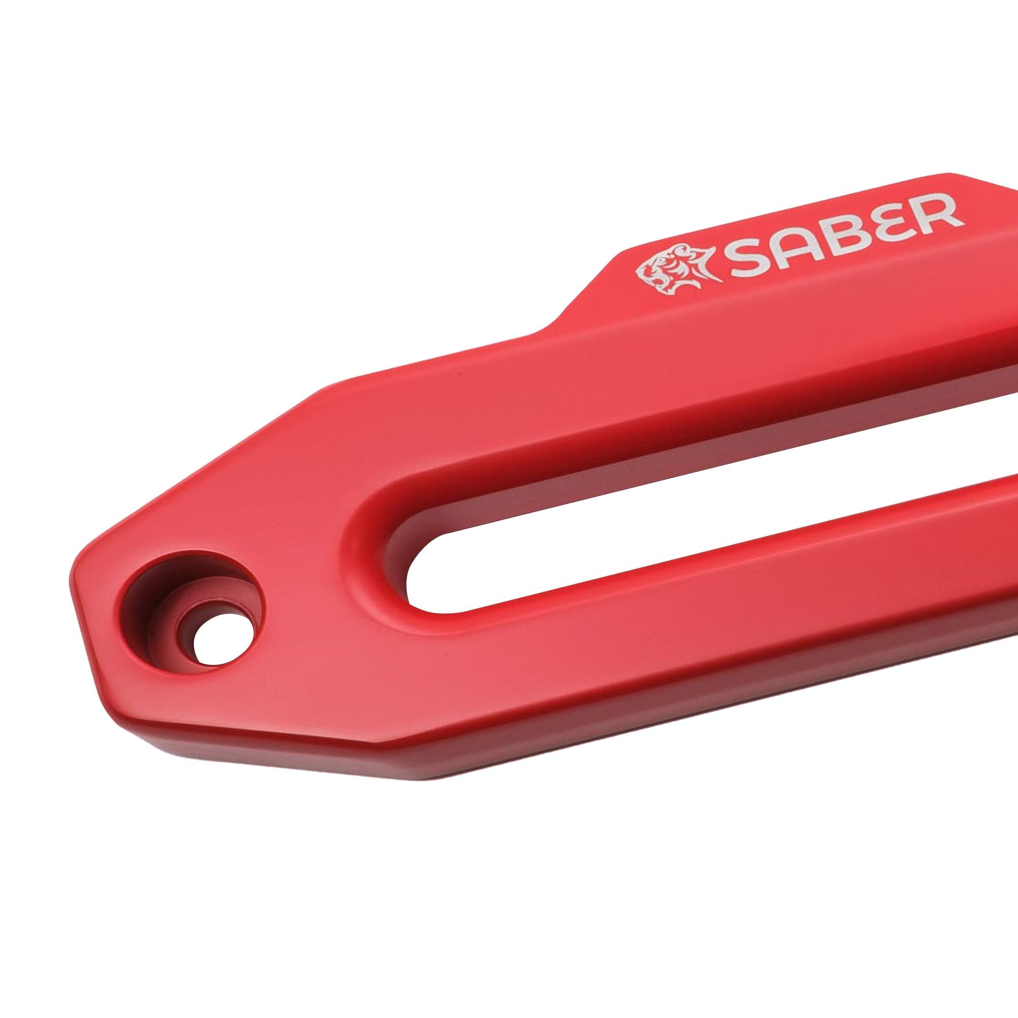 Saber Offroad Aluminium Anodised Fairlead – Cerakote Red image 2