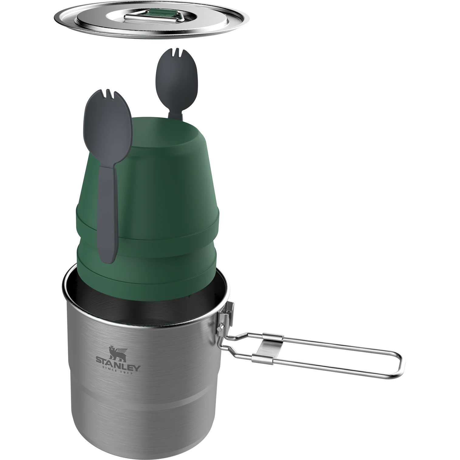 Stanley Adventure Shale + Charcoal cook Set for Two image 2