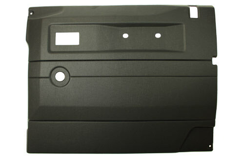 TF2440 - Black push button manual window RH front door card DEF up to 2007 image 0