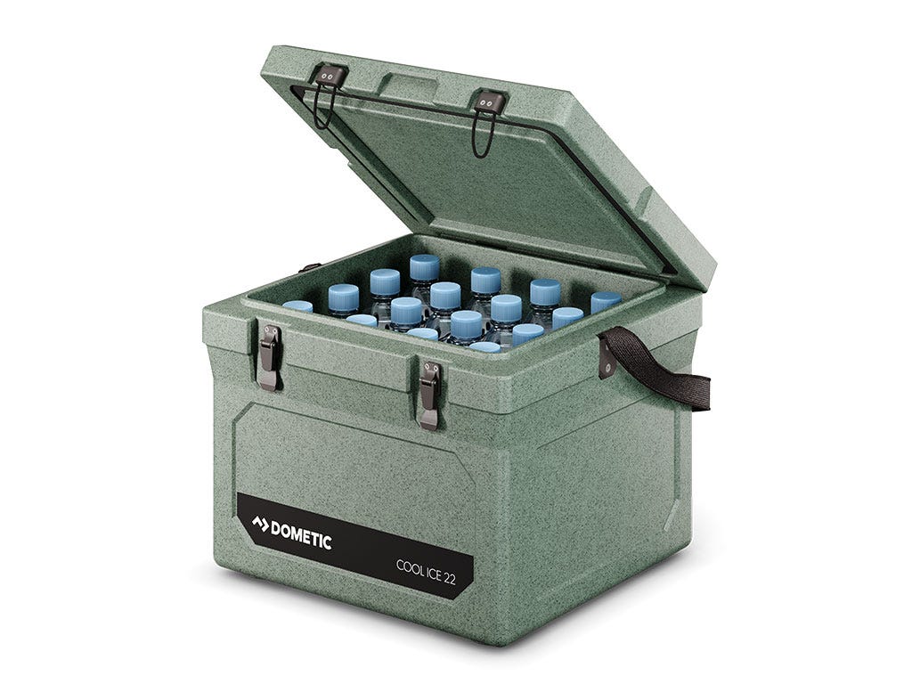 Dometic WCI 22L/5.8Gal Cool-Ice Icebox / Moss image 1