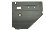TF2492 - Light grey push button manual window RH rear door card DEF up to 2007 image 0