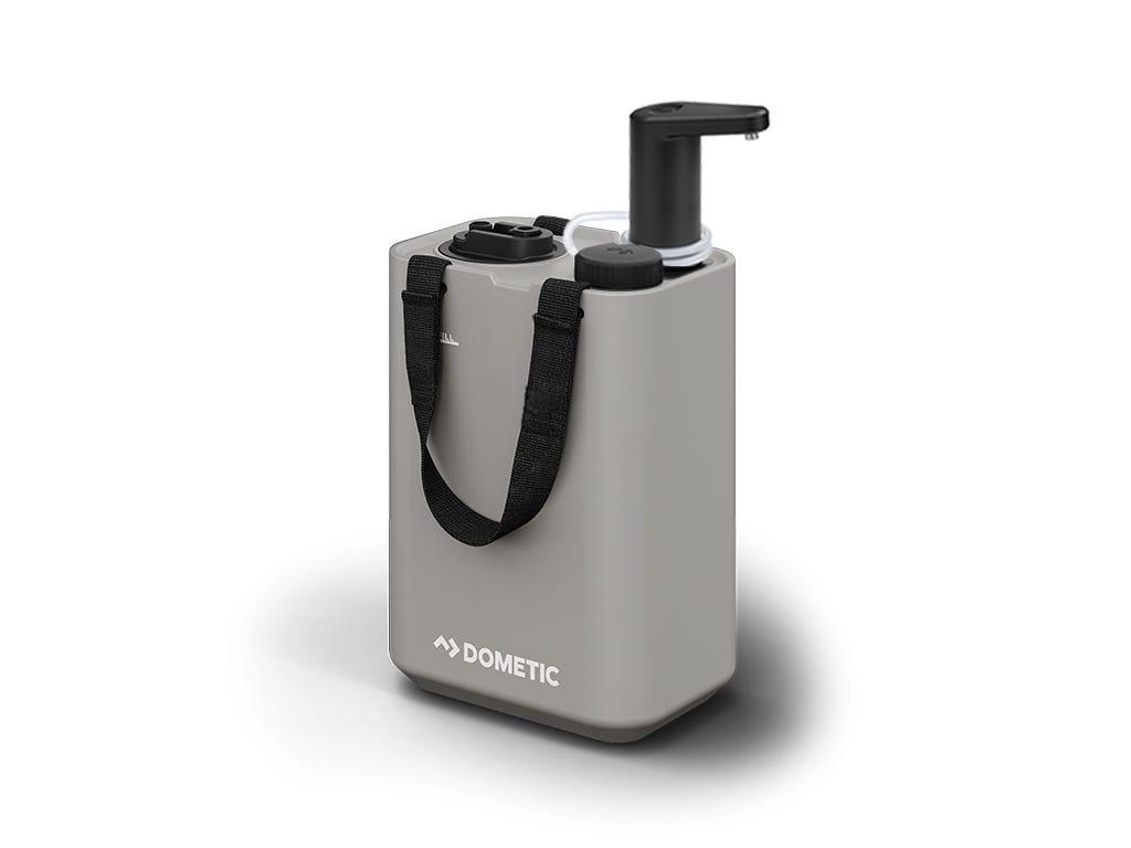 Dometic Go Water Hydration Jug 11L/2.9Gal AND Faucet / Ash image 0