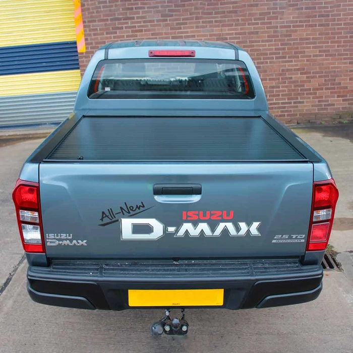 Jack Rabbit Full Metal Tonneau Cover Roller Shutter Isuzu D-Max Mk4-5 (2012 - 2020) Double Cab image 1