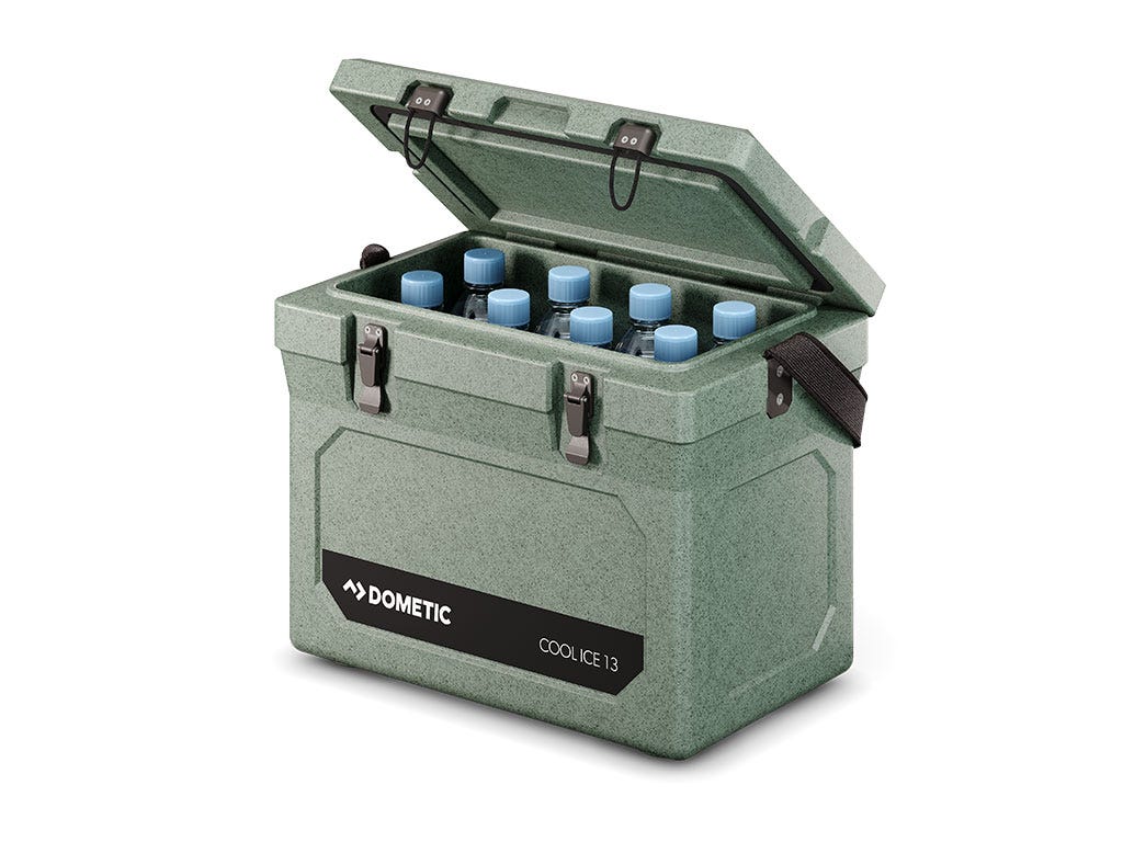 Dometic WCI 13L/3.4Gal Cool-Ice Icebox / Moss image 1