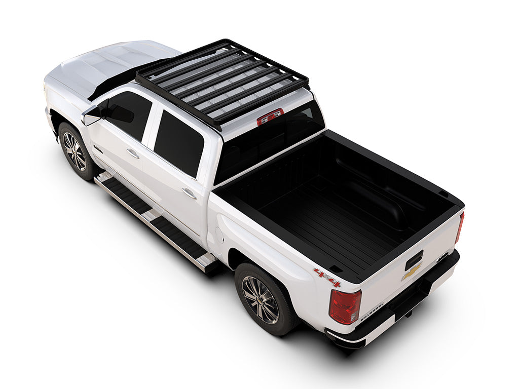 Chevrolet Silverado/GMC Sierra 1500 Crew Cab (2014-2018) Slimline II Roof Rack Kit / Low Profile image 1