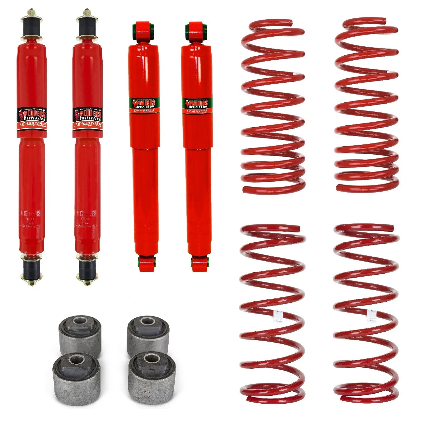 Pedders 2 Inch Suspension Lift Kit. With Foam Cell Shocks.Nissan Patrol, Y60 LWB (4.2D) image 0