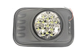 TF700 - Pair of Defender wing mirrors incorporating LED hedge lights image 0