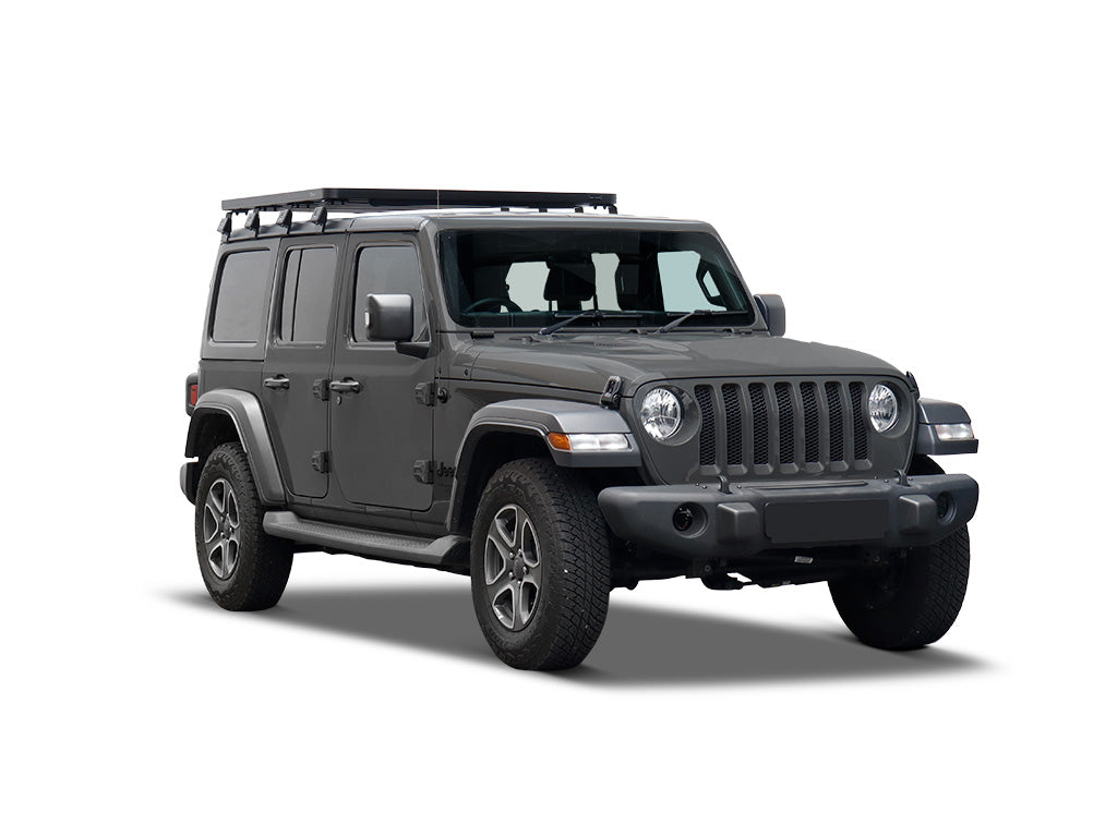 Jeep Wrangler 4xe (2021-Current) Slimline II 1/2 Roof Rack Kit / Tall image 0