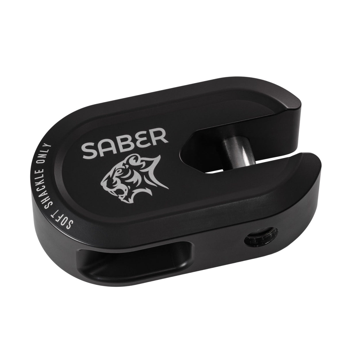 Saber 7075 Alloy Winch Shackle Short - Cerakote Black image 0