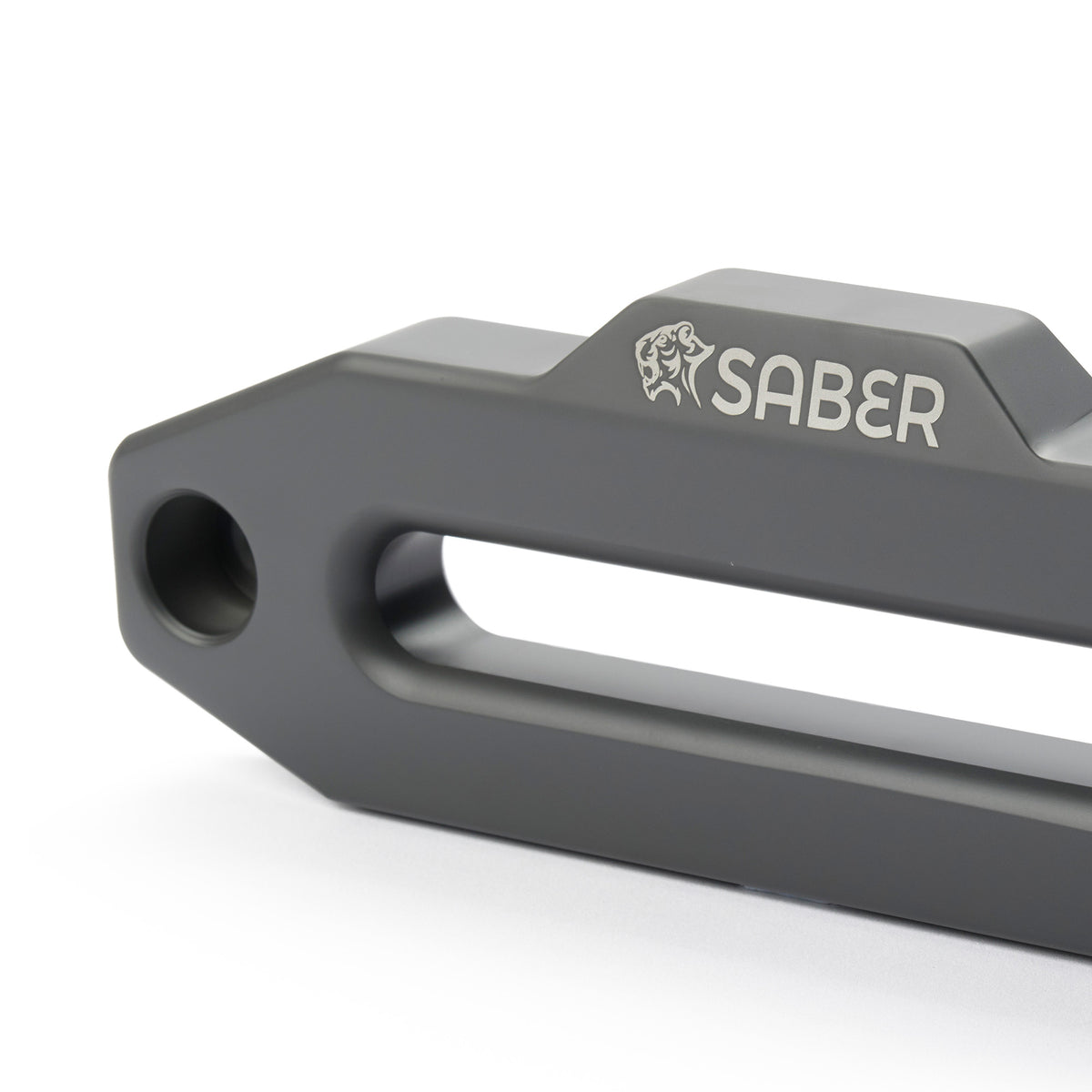 Saber Offroad Aluminium Standard Hawse Fairlead – Cerakote Grey image 2