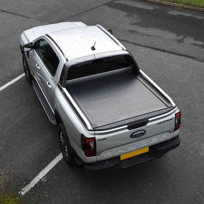 Mountain Top EVOm Black Roller Tonneau Cover Ford Ranger Mk8 & Volkswagen Amarok Mk3 (2023 Onwards) Double Cab image 3