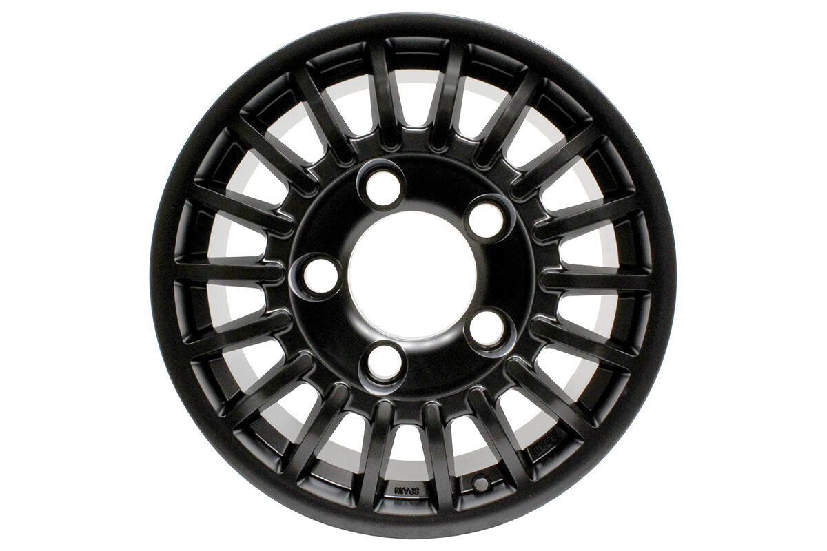 TF161B - WINRACE T 8 X16 BLACK ALLOY WHEEL From TERRAFIRMA image 0