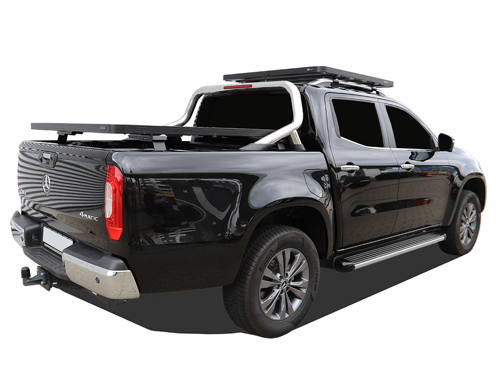 Mercedes-Benz X-Class w/MB Style Bars (2017-Current) Slimline II Load Bed Rack Kit image 1