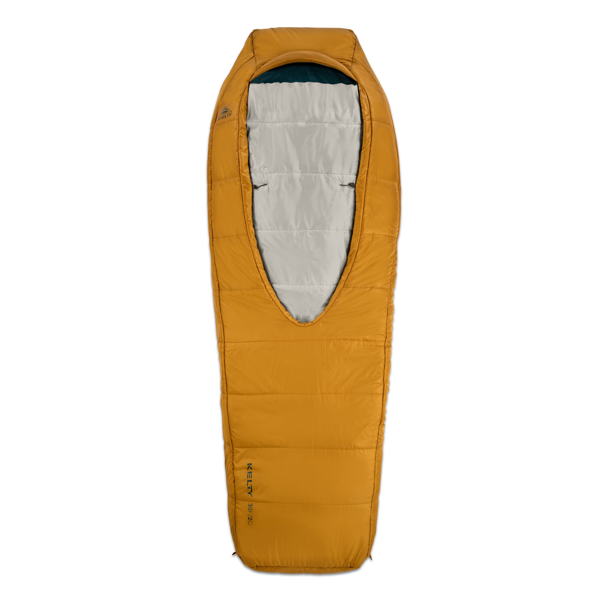 Kelty Eclipse 35°F (1°C) Synthetic Sleeping Bag - Regular - Woodthrush / Turtledove / Green Gables