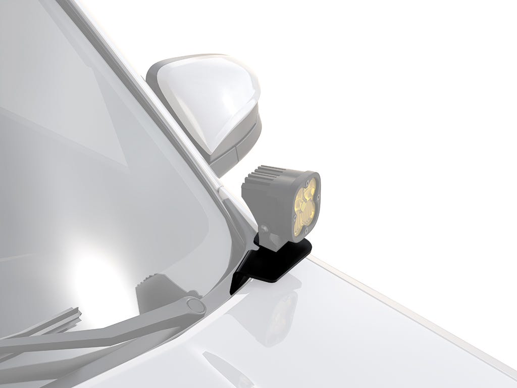 Toyota 4Runner 5th Gen Ditch Mount A-Pillar Light Brackets image 0
