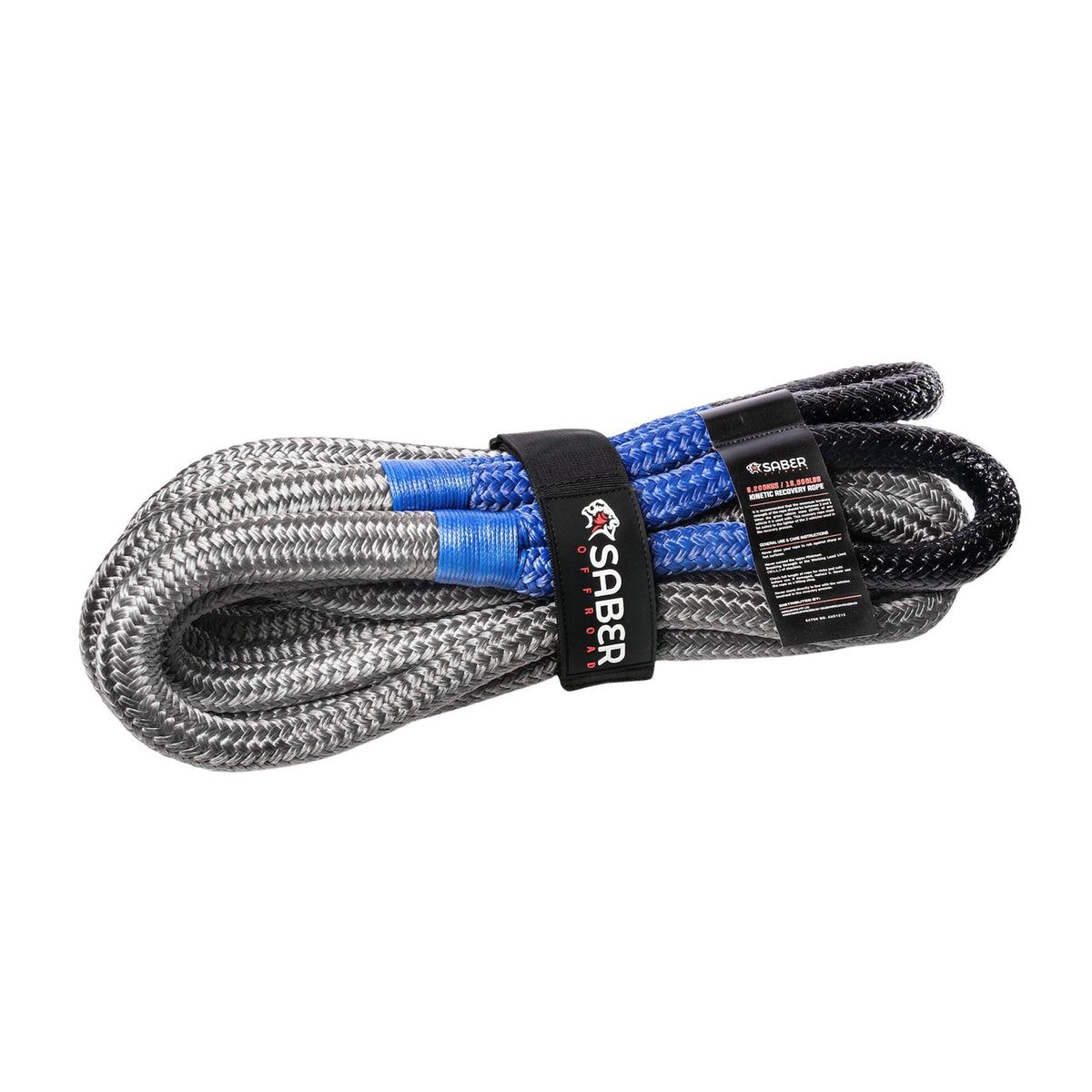 Saber 8,200kg Heavy Duty Kinetic Recovery Rope image 0