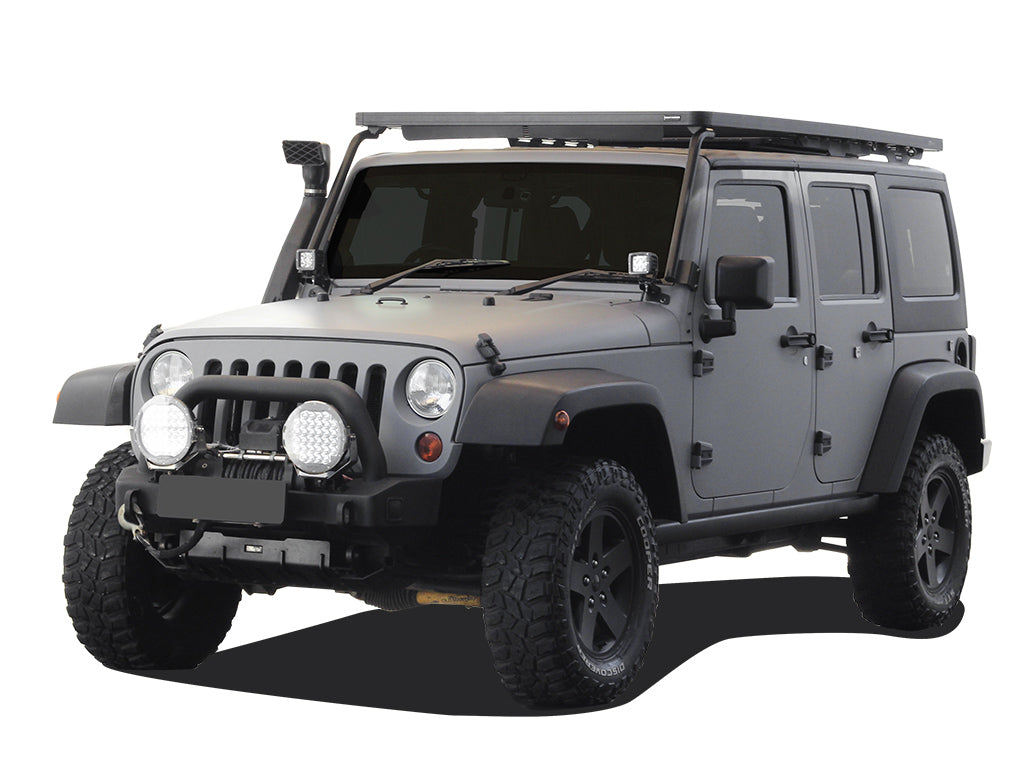 Jeep Wrangler JK 4 Door (2007-2018) Extreme Slimline II Roof Rack Kit image 0