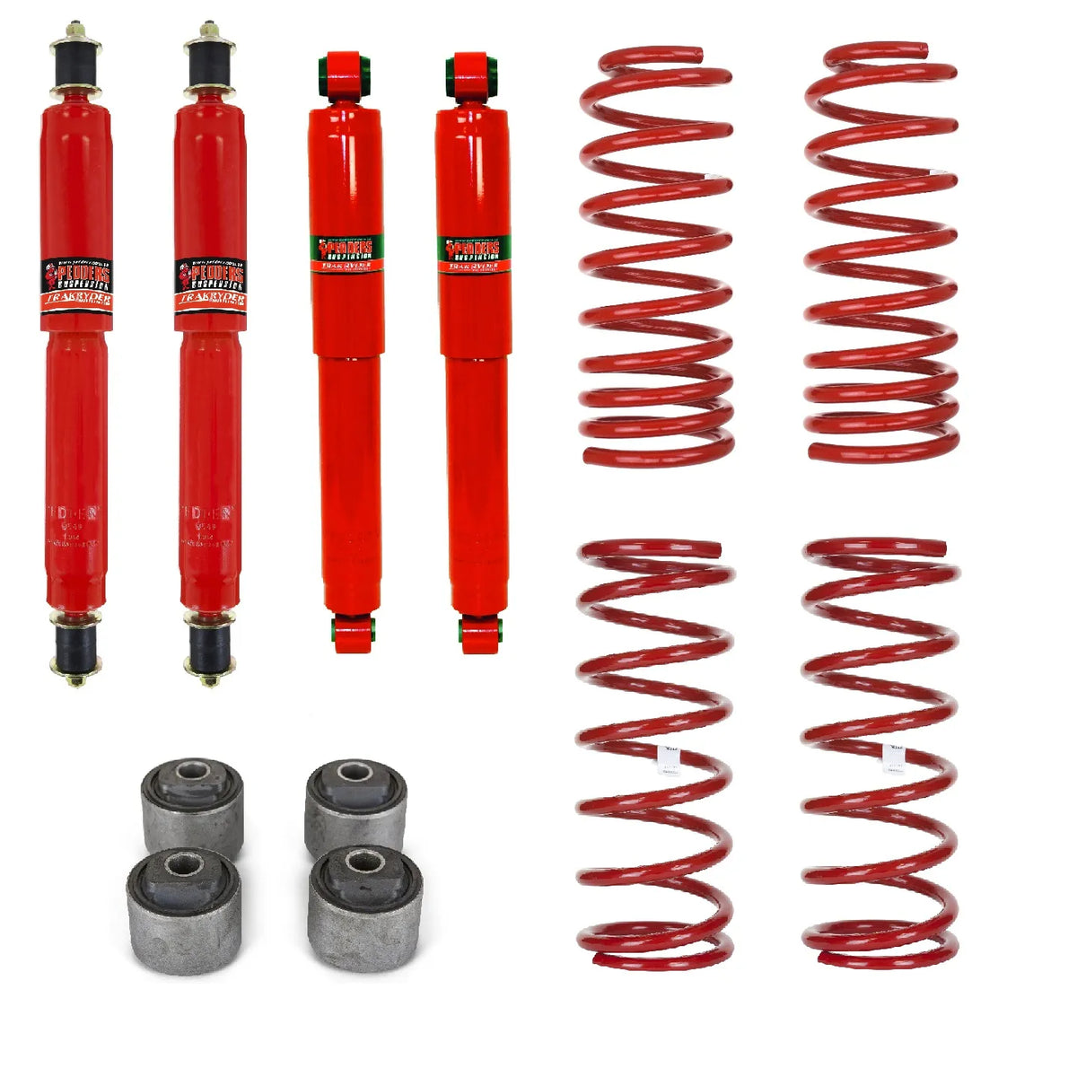 Pedders 2 Inch Suspension Lift Kit. With Foam Cell Shocks. Nissan Patrol, Y61 LWB, EXCEPT 3.0Di image 0