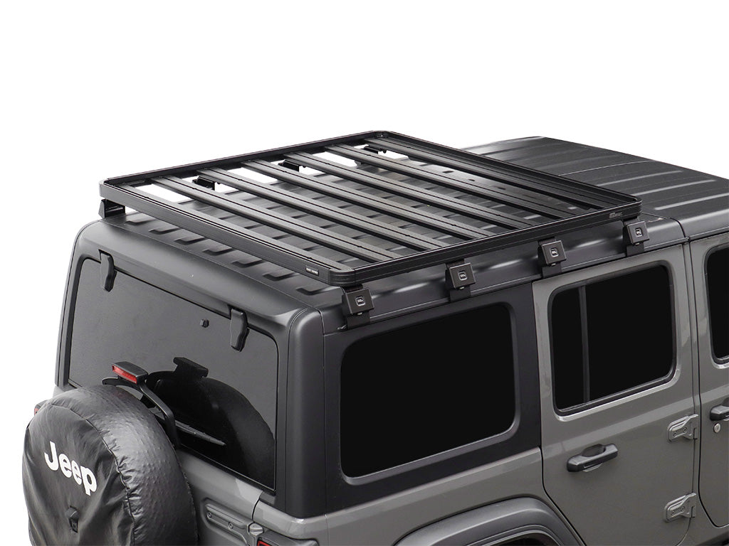 Jeep Wrangler JL 4 Door (2018-Current) Slimline II 1/2 Roof Rack Kit image 1