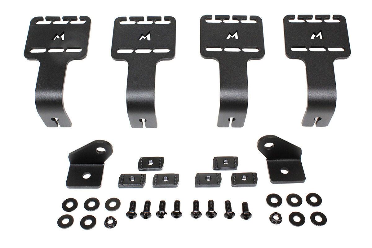 TF8012 - TERRAFIRMA LIGHT BAR & SPOT LIGHT MOUNTING BRACKETS X 4 From TERRAFIRMA image 0