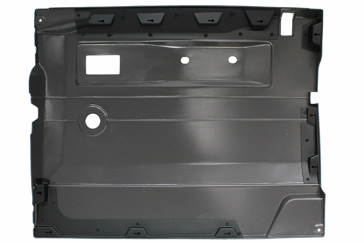 TF2443 - Dark grey push button manual window LH front door card DEF up to 2007 image 1