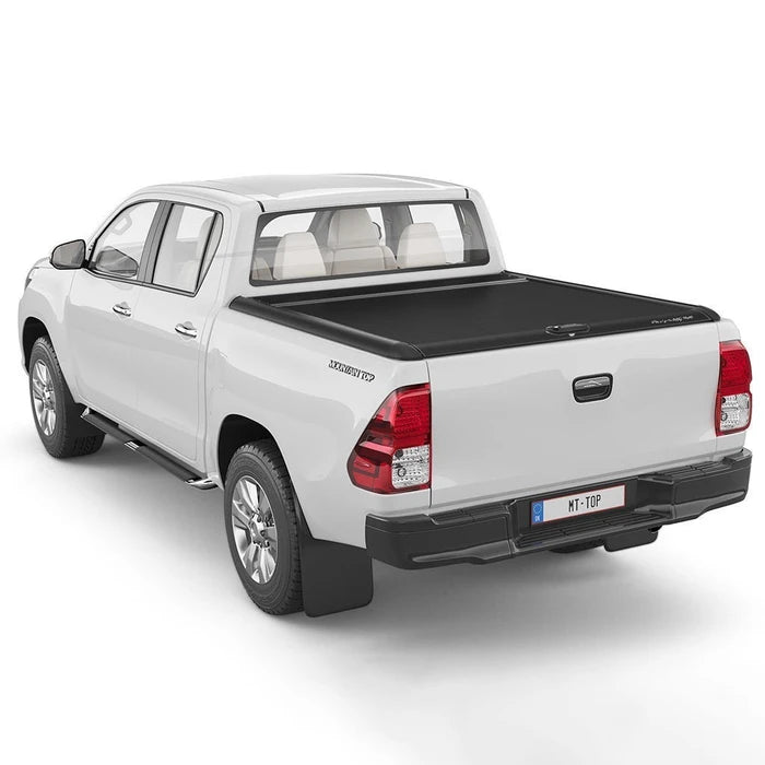 Mountain Top Black Roller Shutter Tonneau Cover Ford Ranger Wildtrak Mk5-7 (2012-2022) Extra Cab image 2
