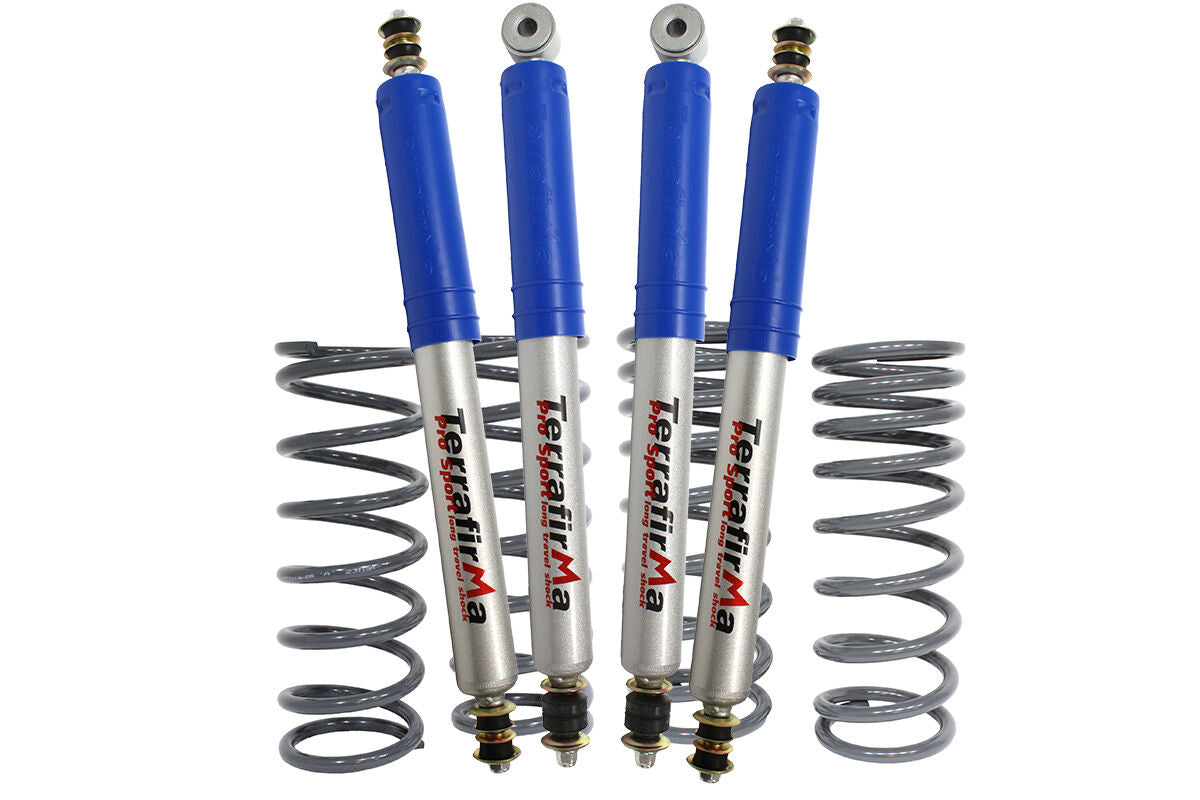 TF210 - 2" lift heavy load suspension kit with +2" Pro Sport shocks for 90/D1/RRC image 0