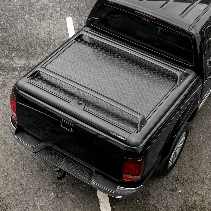 Truckman Aluminium Lift-Up Tonneau Cover (Black) Nissan Navara NP300 (2016 Onwards) Double Cab image 1