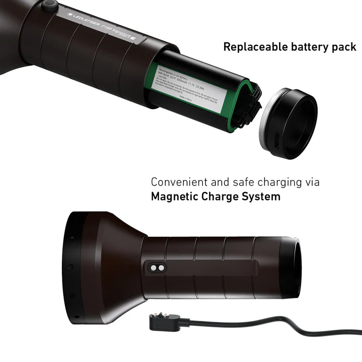LEDLENSER P18R Signature Rechargeable Torch image 1