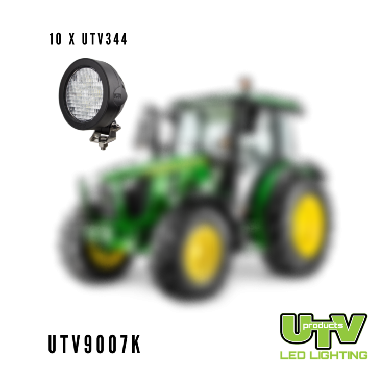 UTV John Deere M, 20 & 30 Series Work Light Kit UTV9007K image 0