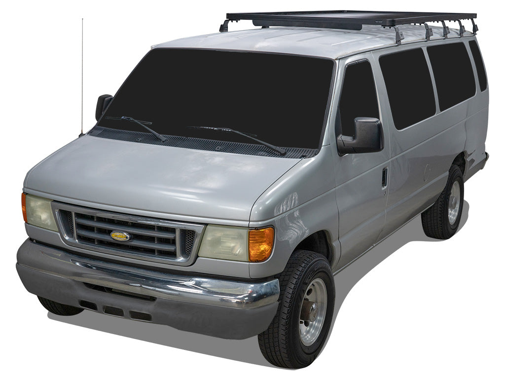 Ford E150/E250/E350 Extended Cab (1992-2014) Slimline II 3/4 Roof Rack Kit image 0