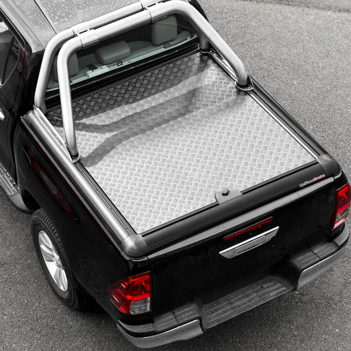 Truckman Aluminium Lift-Up Tonneau Cover & Roll Bar Toyota Hilux Mk8-9 (2016 Onwards) Double Cab image 0