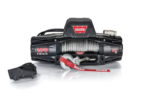 Warn VR EVO 10-S Winch with Synthetic Rope - 12V image 0