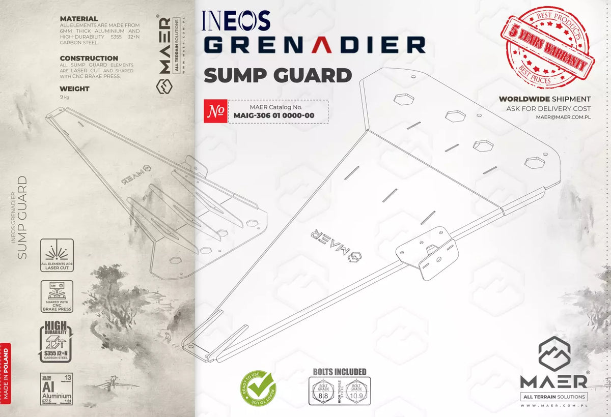 Maer Ineos Grenadier SUMP GUARD image 0