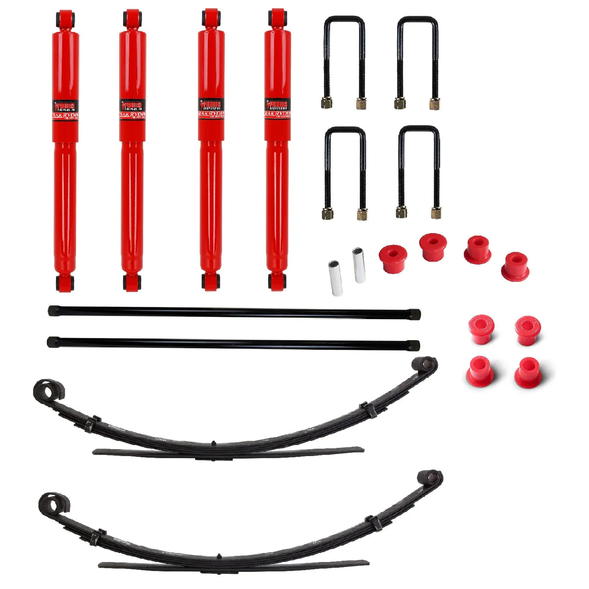 Pedders 1.5 Inch Suspension Lift Kit. Suitable for Heavy Duty Load Carrying and Towing. Toyota Hilux Mk4 & 5 & MK3 IMPORT image 0