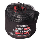 SaberPro Single Braided 30M Winch Rope (black) image 2