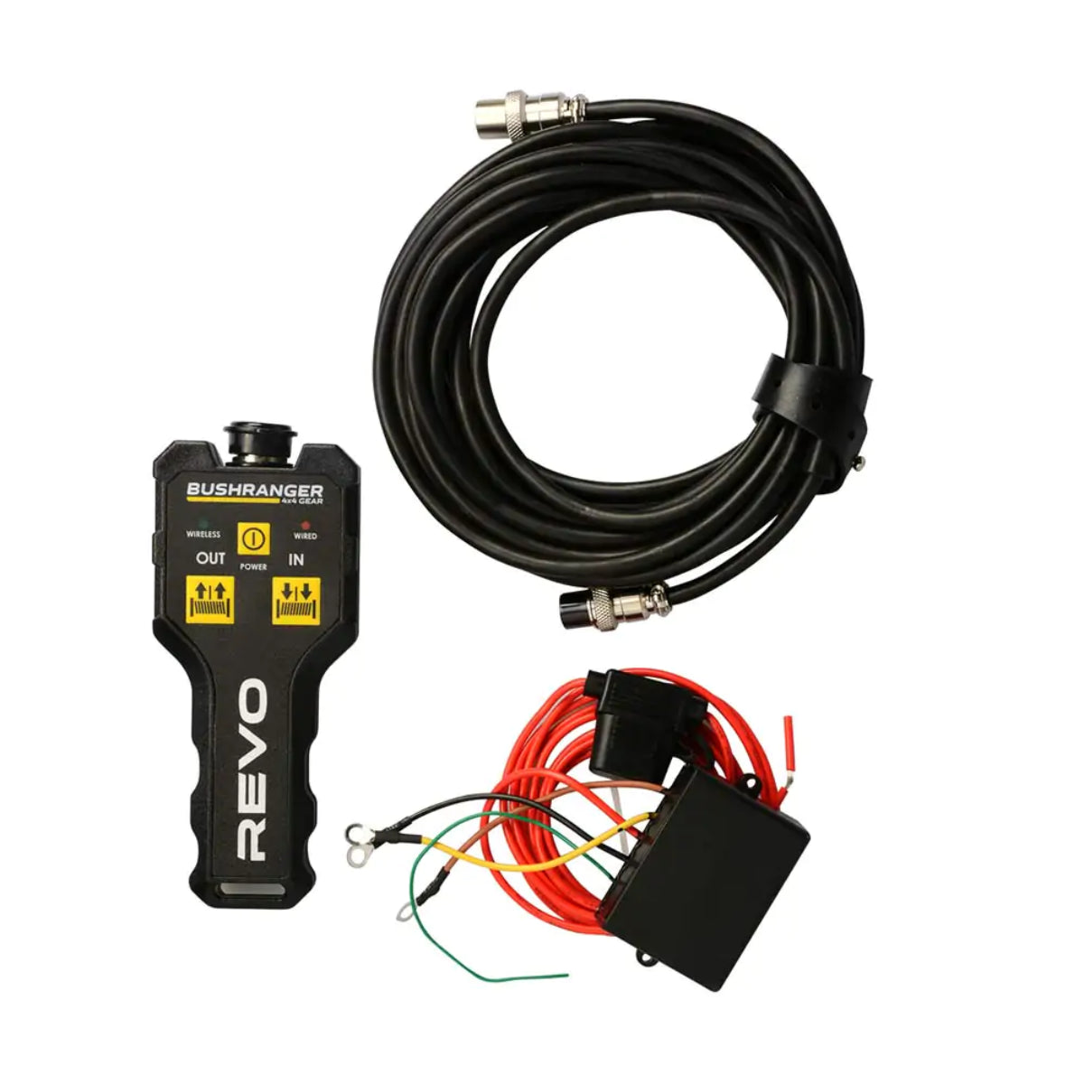 ARB BushRanger Revo Winch, 10,000Ibs Synthetic Rope image 2