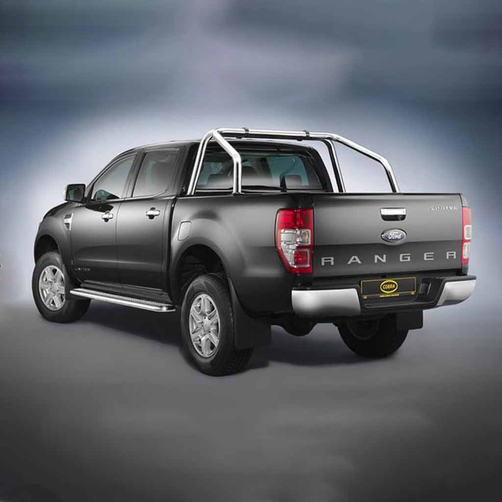 Rollbar Stainless Cobra 60mm for Ford Ranger Mk5 2012-2022 (All Cabs) image 0